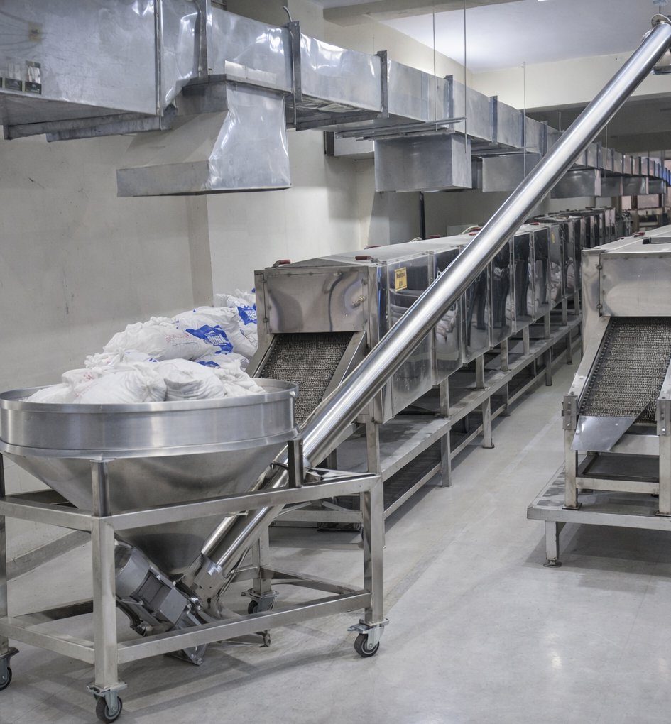 Industrial Food Processing Equipment in Action - Ujjwal Foods Machinery